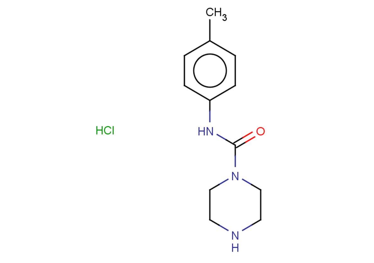 N-(4-methylphenyl)piperazine-1-carboxamide hydrochloride