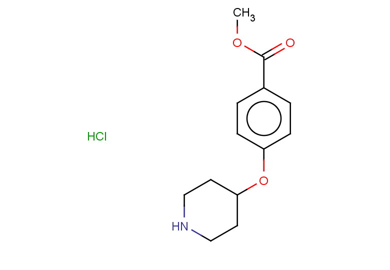 methyl 4-(piperidin-4-yloxy)benzoate hydrochloride