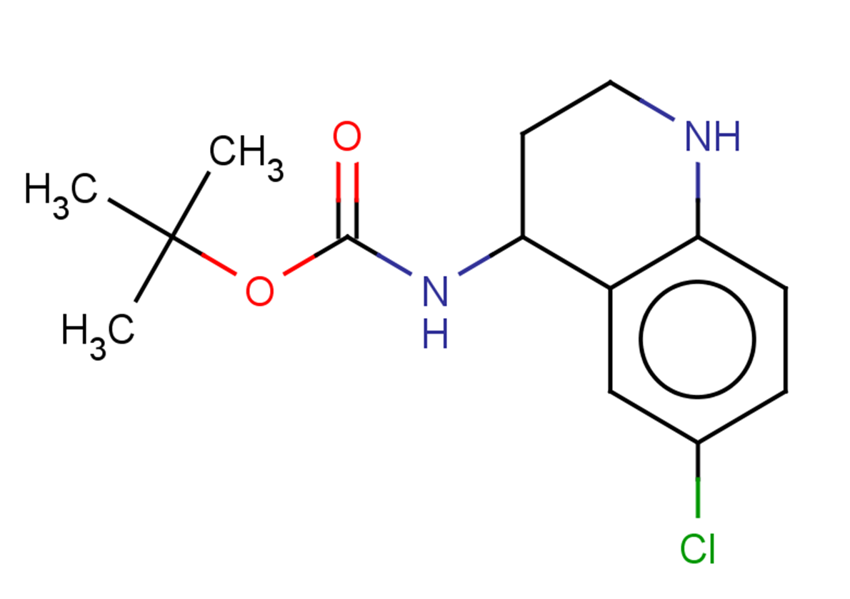 tert-butyl N-(6-chloro-1,2,3,4-tetrahydroquinolin-4-yl)carbamate