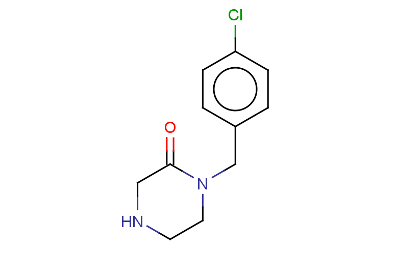1-[(4-chlorophenyl)methyl]piperazin-2-one