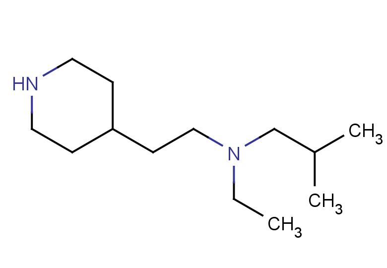 ethyl(2-methylpropyl)[2-(piperidin-4-yl)ethyl]amine