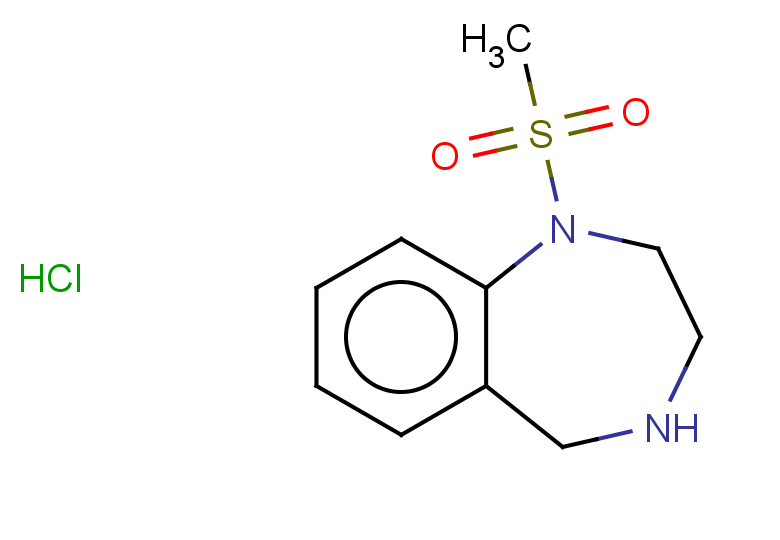 1-methanesulfonyl-2,3,4,5-tetrahydro-1H-1,4-benzodiazepine hydrochloride