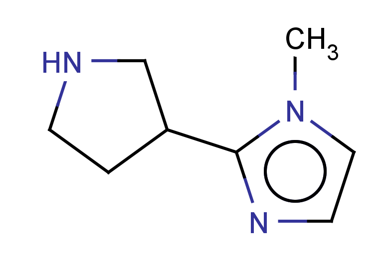 1-methyl-2-(pyrrolidin-3-yl)-1H-imidazole