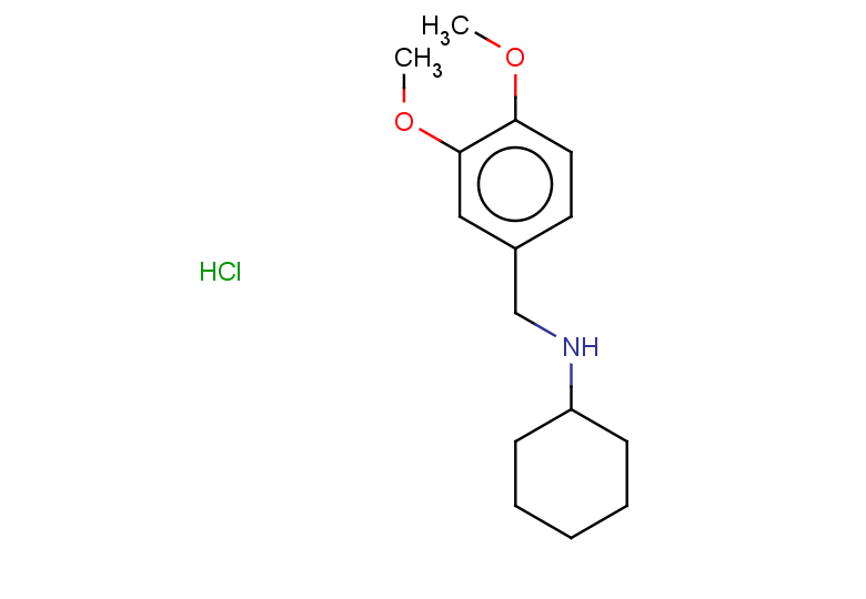 N-[(3,4-dimethoxyphenyl)methyl]cyclohexanamine hydrochloride