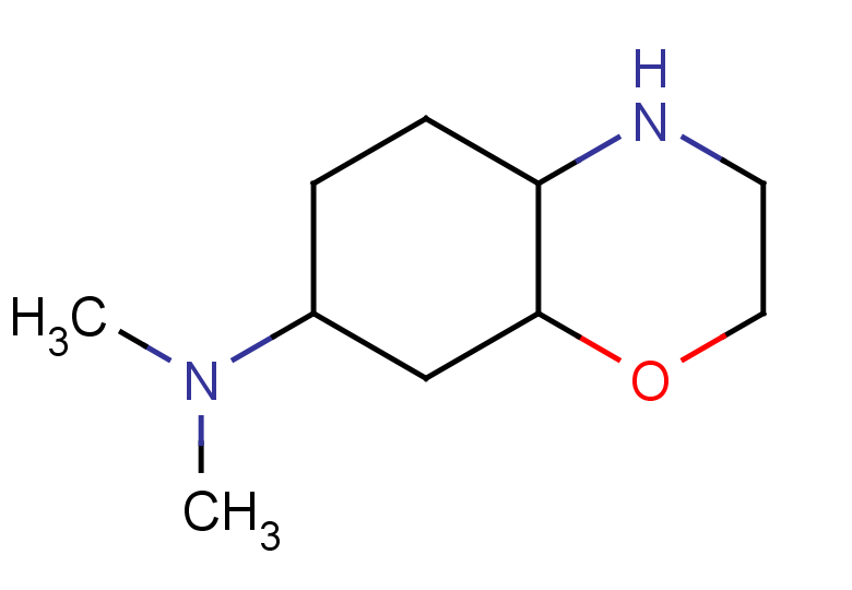 N,N-dimethyl-octahydro-2H-1,4-benzoxazin-7-amine