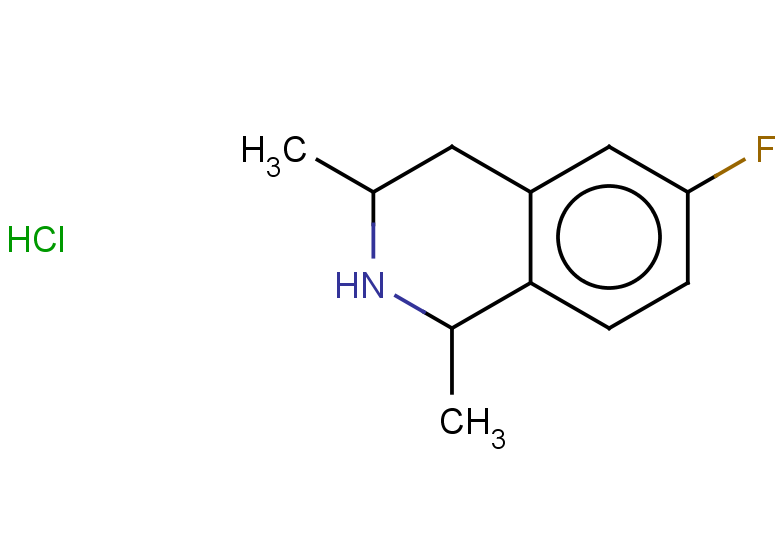 6-fluoro-1,3-dimethyl-1,2,3,4-tetrahydroisoquinoline hydrochloride