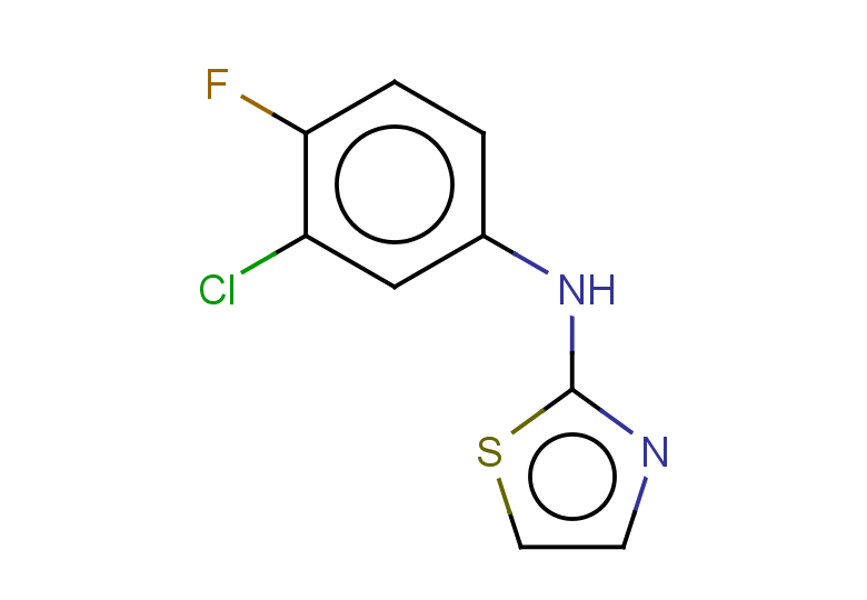 N-(3-chloro-4-fluorophenyl)-1,3-thiazol-2-amine