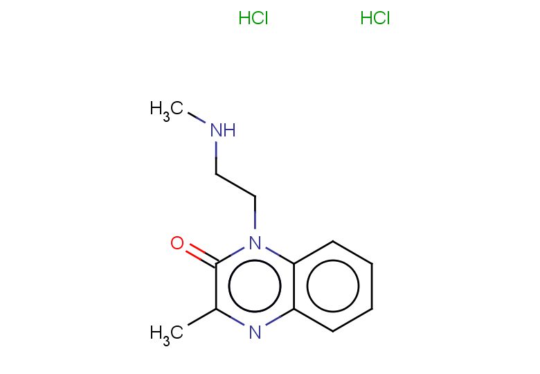 3-methyl-1-[2-(methylamino)ethyl]-1,2-dihydroquinoxalin-2-one dihydrochloride