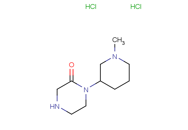 1-(1-methylpiperidin-3-yl)piperazin-2-one dihydrochloride