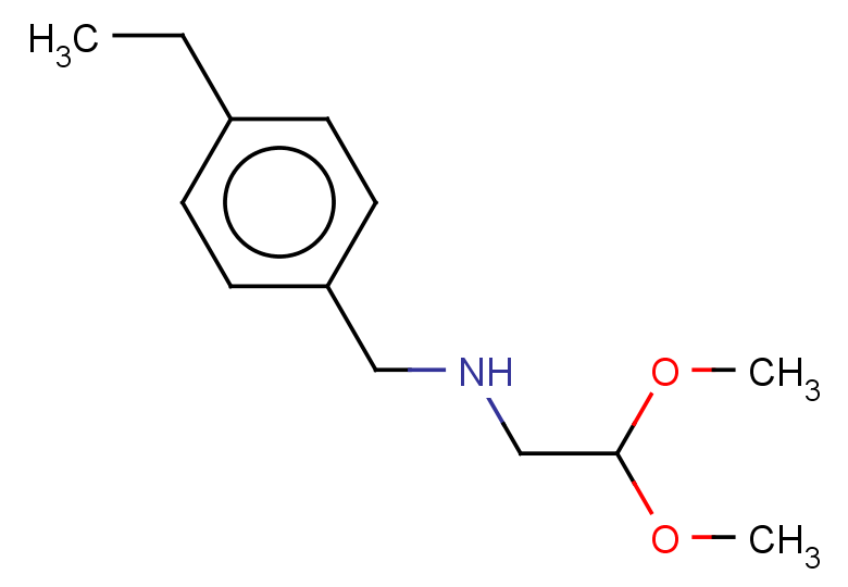(2,2-dimethoxyethyl)[(4-ethylphenyl)methyl]amine