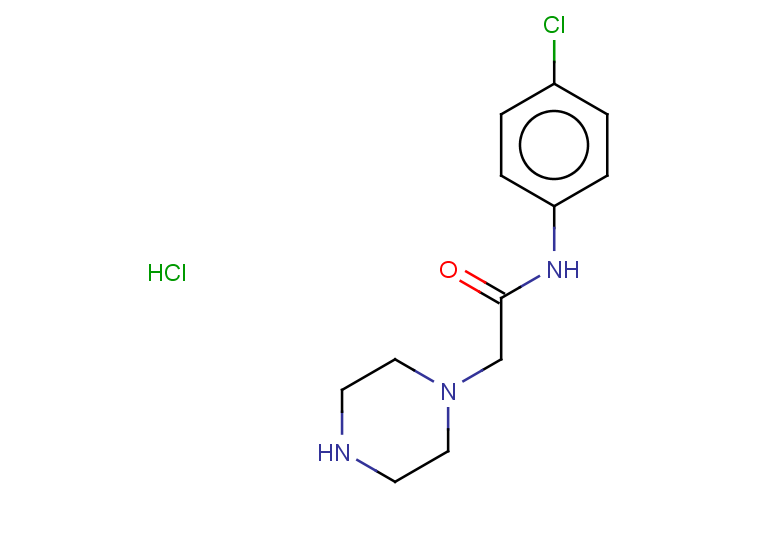 N-(4-chlorophenyl)-2-(piperazin-1-yl)acetamide hydrochloride