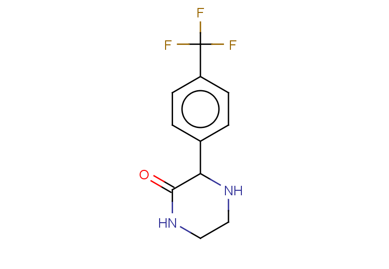 3-[4-(trifluoromethyl)phenyl]piperazin-2-one