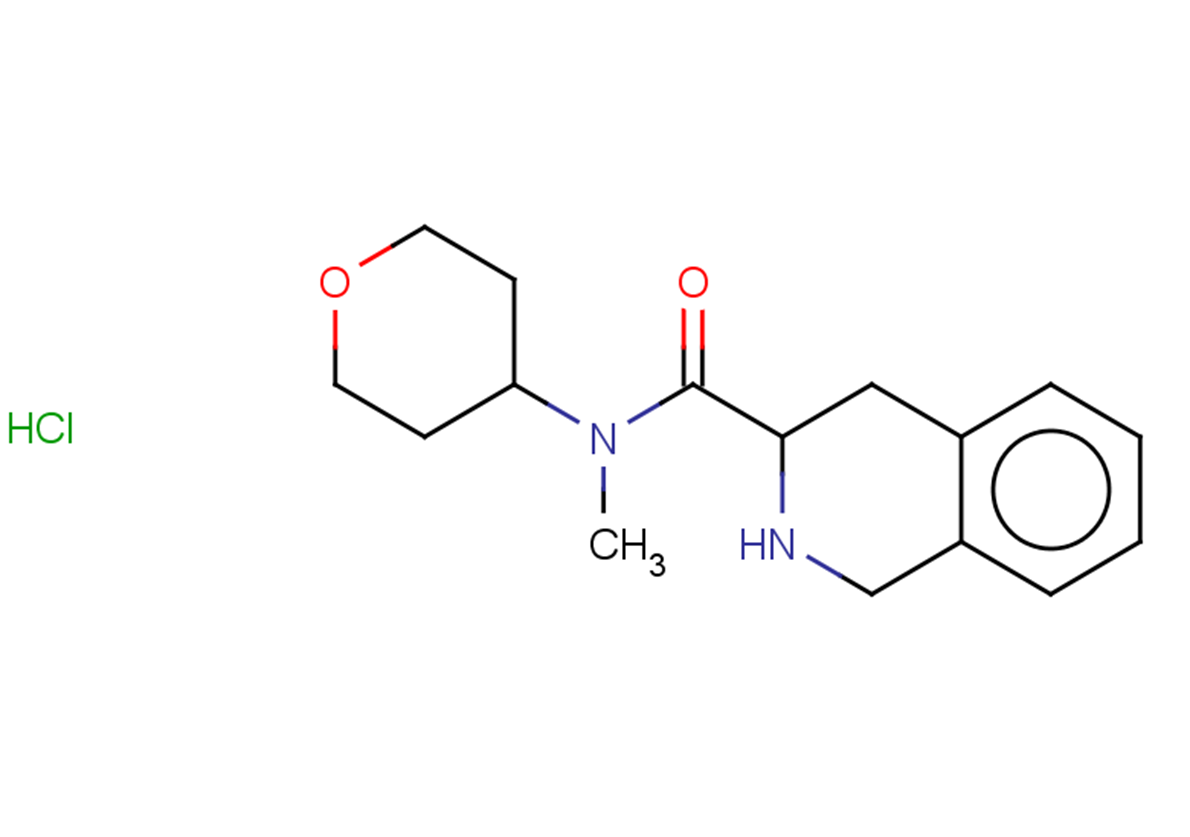 N-methyl-N-(oxan-4-yl)-1,2,3,4-tetrahydroisoquinoline-3-carboxamide hydrochloride
