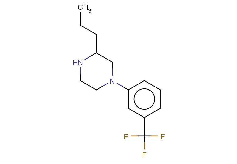 3-propyl-1-[3-(trifluoromethyl)phenyl]piperazine