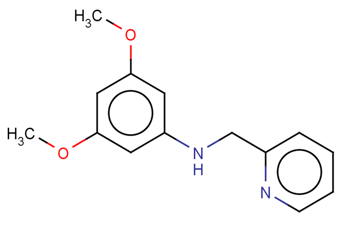 3,5-dimethoxy-N-(pyridin-2-ylmethyl)aniline