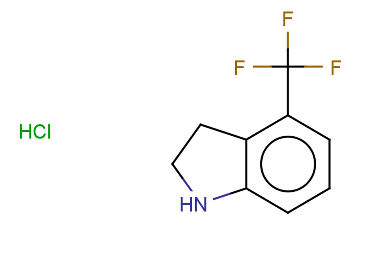 4-(trifluoromethyl)-2,3-dihydro-1H-indole hydrochloride