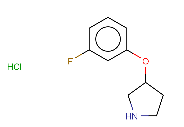 3-(3-fluorophenoxy)pyrrolidine hydrochloride