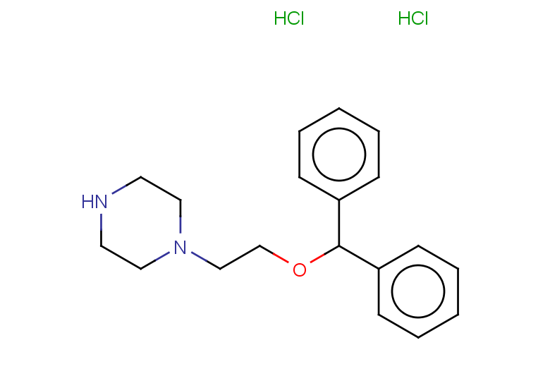 1-[2-(diphenylmethoxy)ethyl]piperazine dihydrochloride