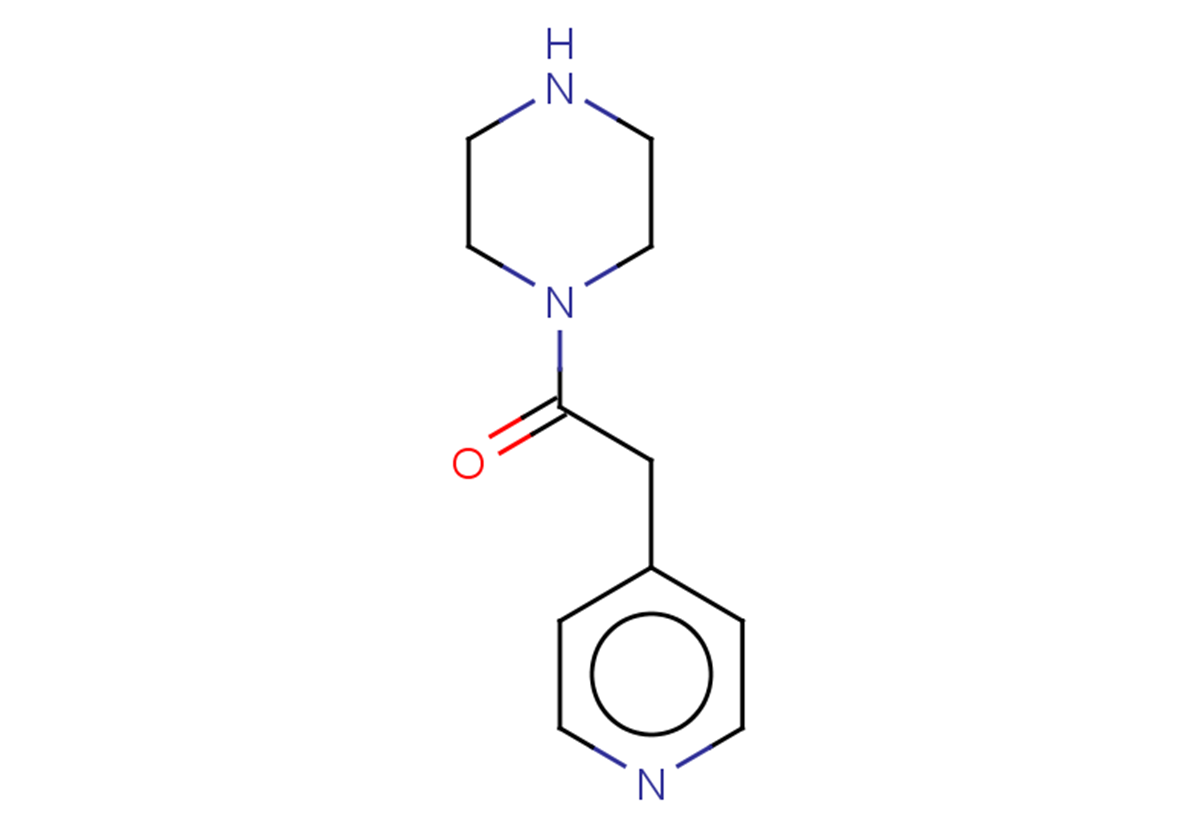 1-(piperazin-1-yl)-2-(pyridin-4-yl)ethan-1-one