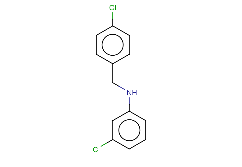 3-chloro-N-[(4-chlorophenyl)methyl]aniline