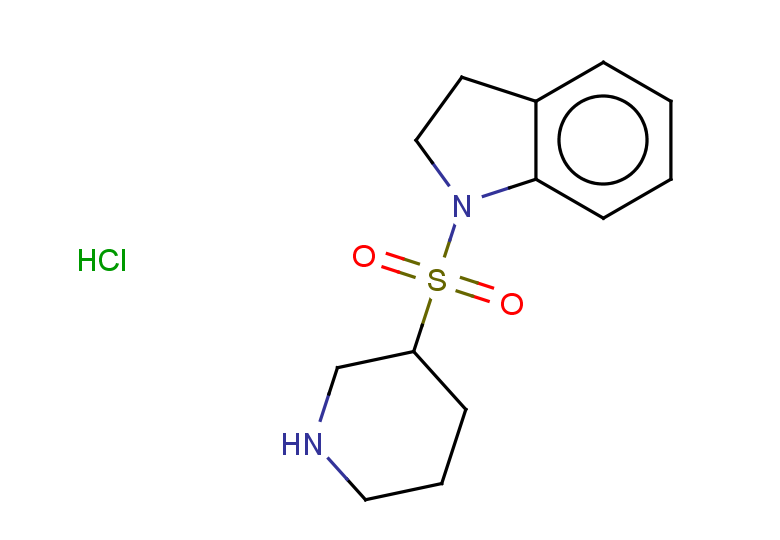 1-(piperidine-3-sulfonyl)-2,3-dihydro-1H-indole hydrochloride