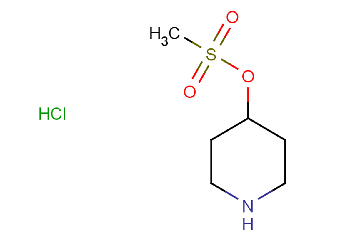 piperidin-4-yl methanesulfonate hydrochloride