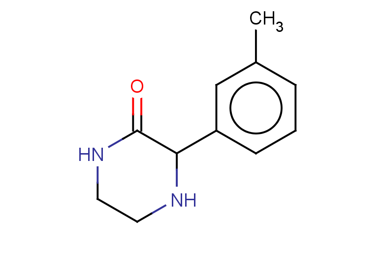3-(3-methylphenyl)piperazin-2-one