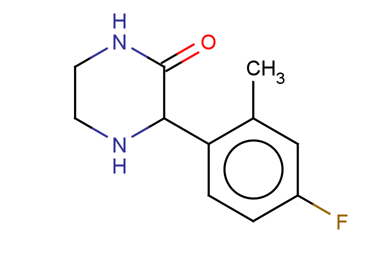 3-(4-fluoro-2-methylphenyl)piperazin-2-one