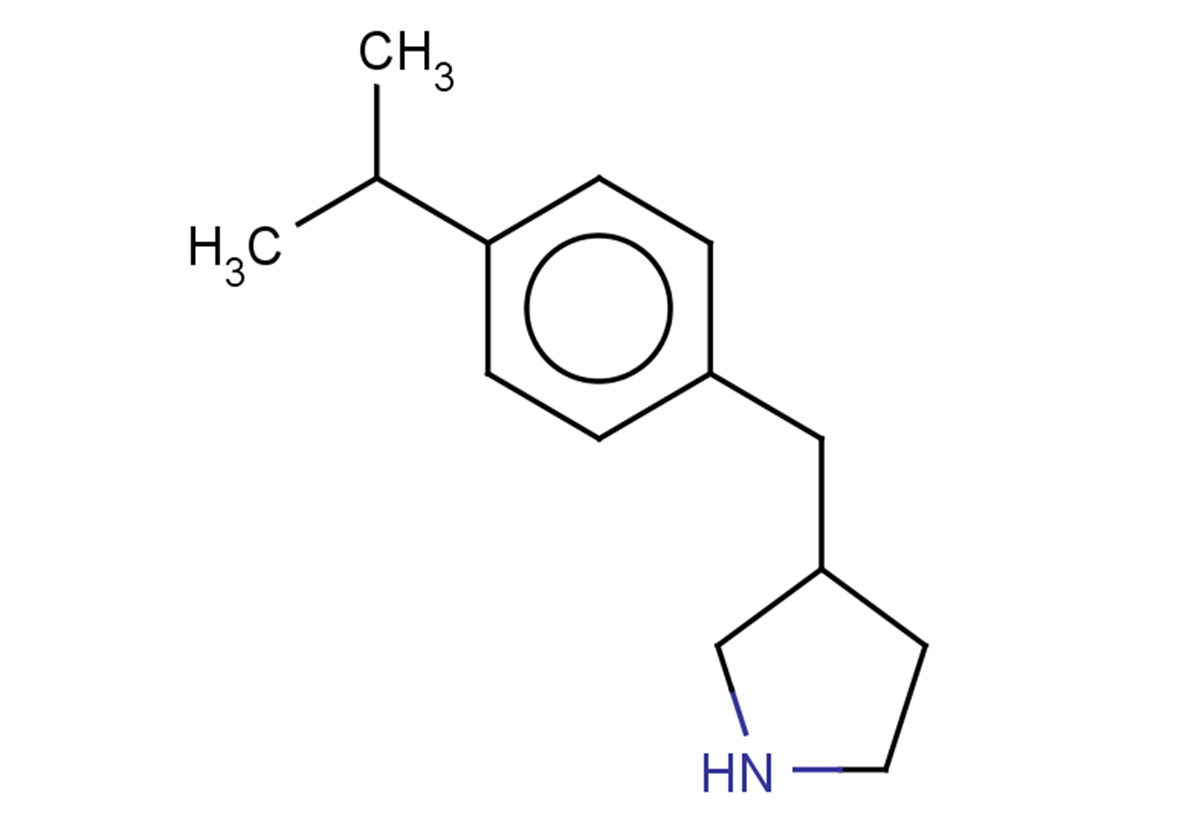 3-{[4-(propan-2-yl)phenyl]methyl}pyrrolidine