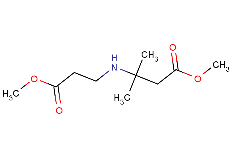 methyl 3-[(3-methoxy-3-oxopropyl)amino]-3-methylbutanoate