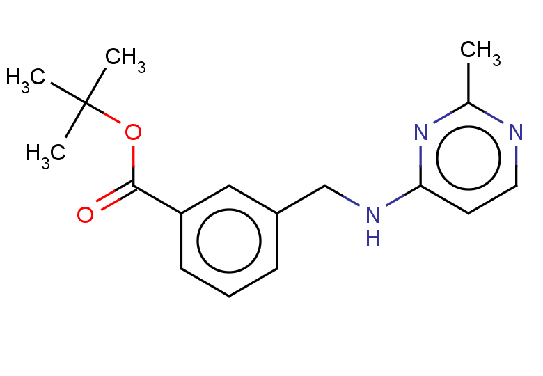 tert-butyl 3-{[(2-methylpyrimidin-4-yl)amino]methyl}benzoate