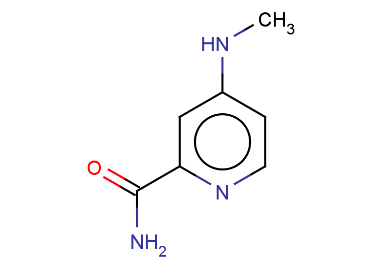 4-(methylamino)pyridine-2-carboxamide
