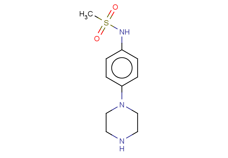 N-[4-(piperazin-1-yl)phenyl]methanesulfonamide
