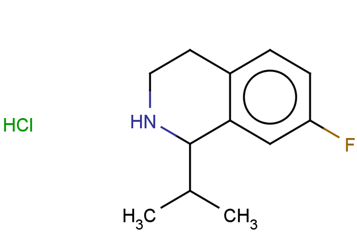 7-fluoro-1-(propan-2-yl)-1,2,3,4-tetrahydroisoquinoline hydrochloride