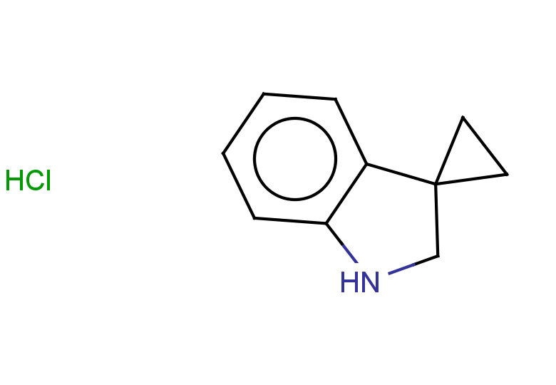 1',2'-dihydrospiro[cyclopropane-1,3'-indole] hydrochloride