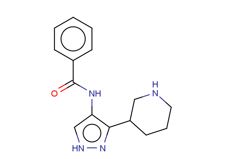 N-[3-(piperidin-3-yl)-1H-pyrazol-4-yl]benzamide