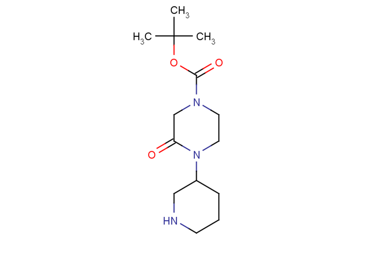 tert-butyl 3-oxo-4-(piperidin-3-yl)piperazine-1-carboxylate