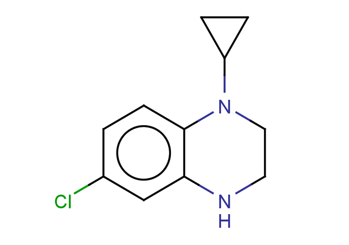 6-chloro-1-cyclopropyl-1,2,3,4-tetrahydroquinoxaline