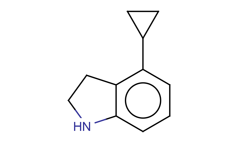 4-cyclopropyl-2,3-dihydro-1H-indole