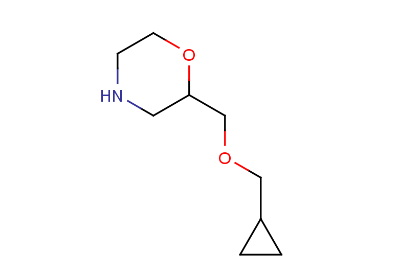 2-[(cyclopropylmethoxy)methyl]morpholine