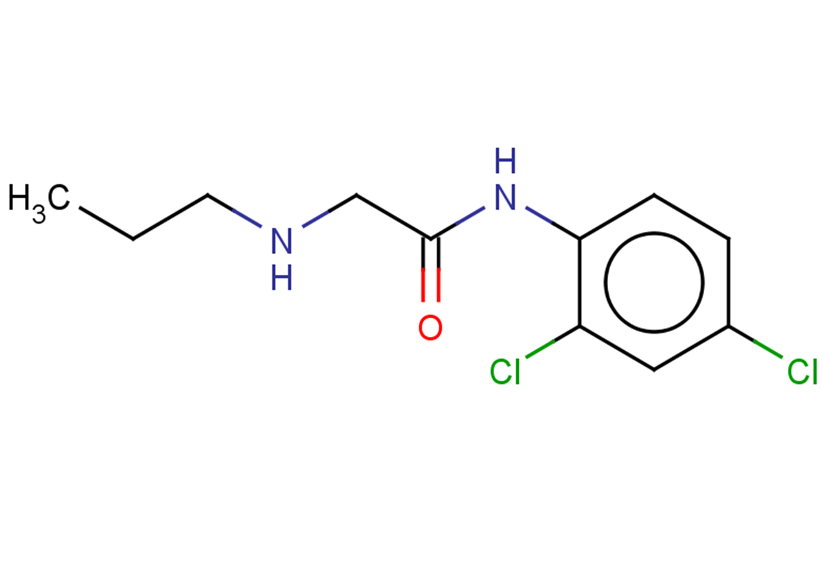 N-(2,4-dichlorophenyl)-2-(propylamino)acetamide