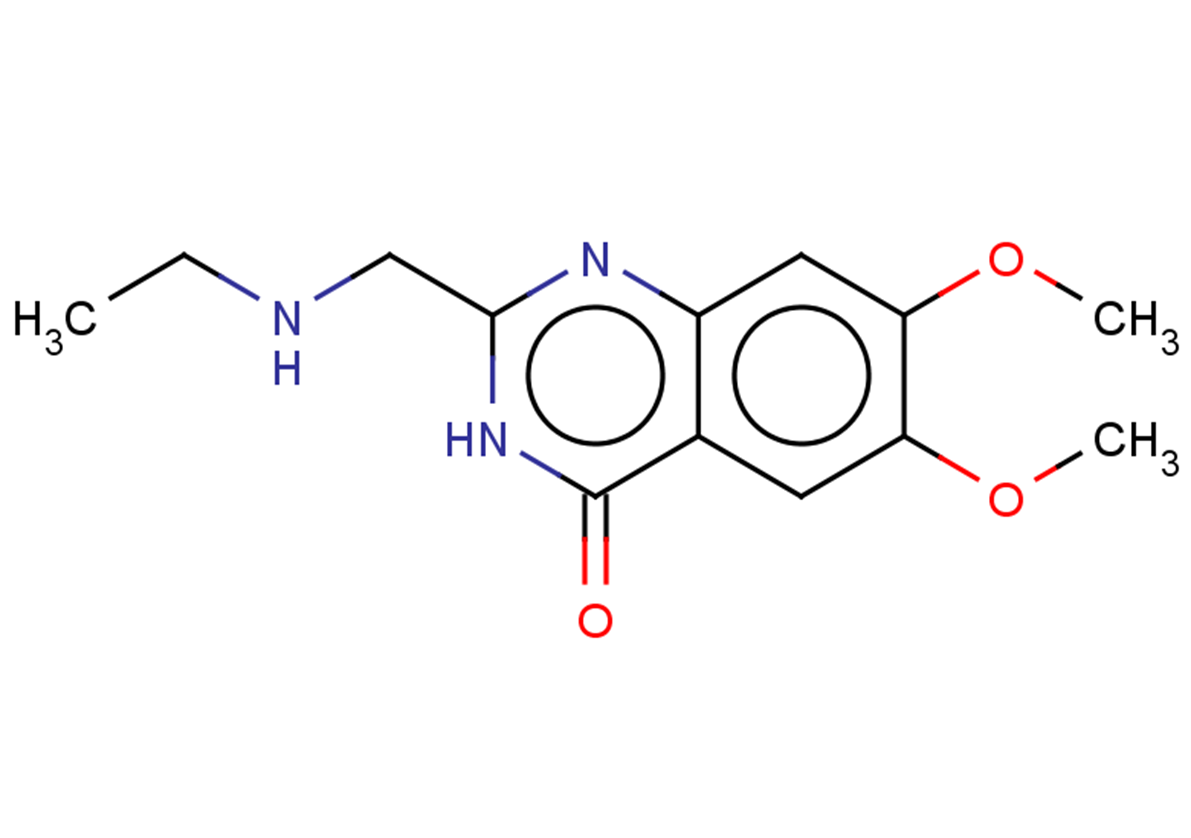 2-[(ethylamino)methyl]-6,7-dimethoxy-3,4-dihydroquinazolin-4-one