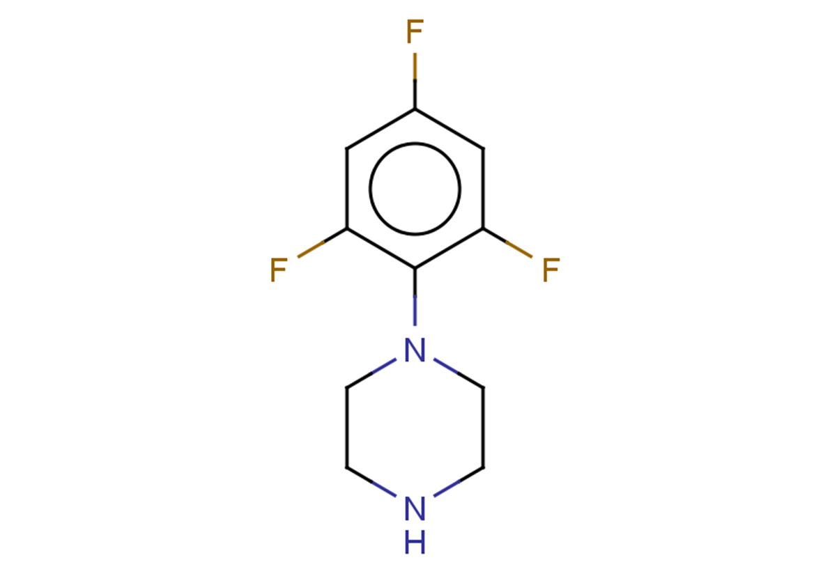 1-(2,4,6-trifluorophenyl)piperazine
