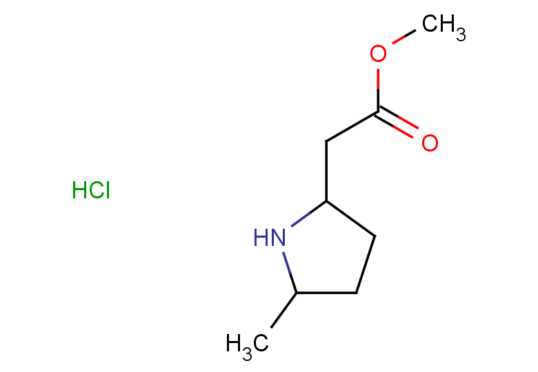 methyl 2-(5-methylpyrrolidin-2-yl)acetate hydrochloride
