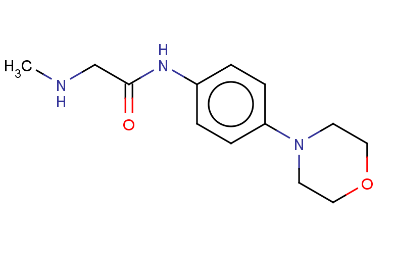2-(methylamino)-N-[4-(morpholin-4-yl)phenyl]acetamide