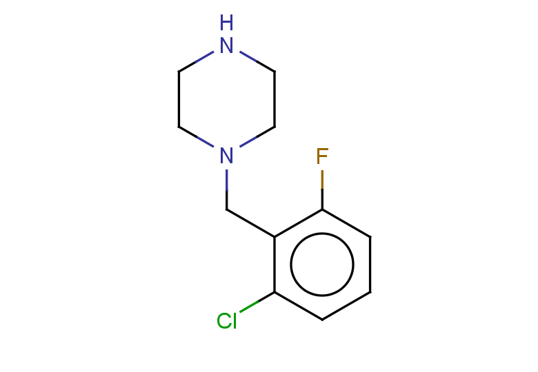 1-[(2-chloro-6-fluorophenyl)methyl]piperazine