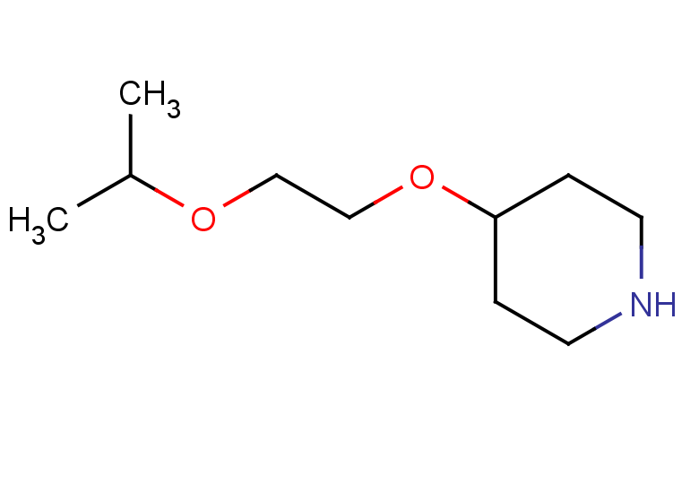 4-[2-(propan-2-yloxy)ethoxy]piperidine