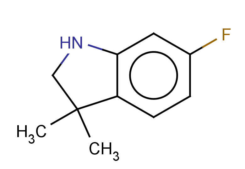 6-fluoro-3,3-dimethyl-2,3-dihydro-1H-indole