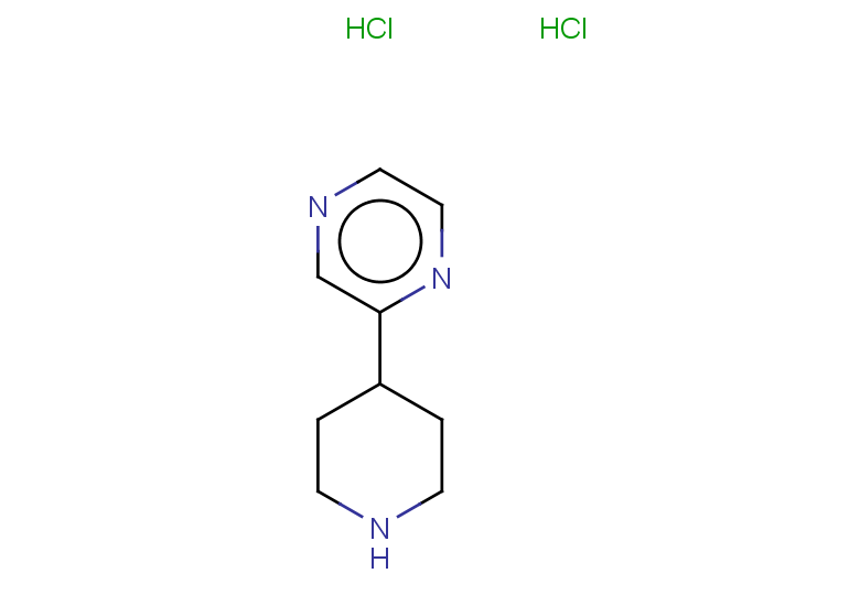 2-(piperidin-4-yl)pyrazine dihydrochloride
