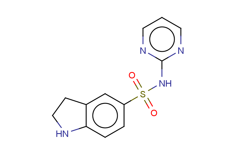 N-(pyrimidin-2-yl)-2,3-dihydro-1H-indole-5-sulfonamide
